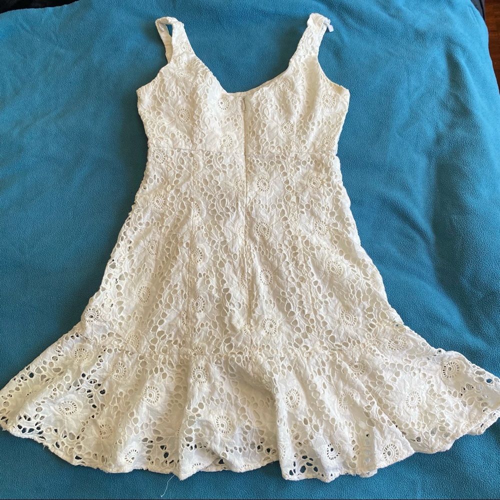 Nanette Lepore white mini dress